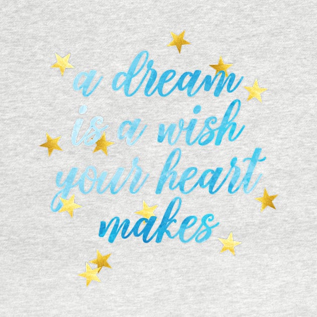 A DREAM IS A WISH by christikdesigns